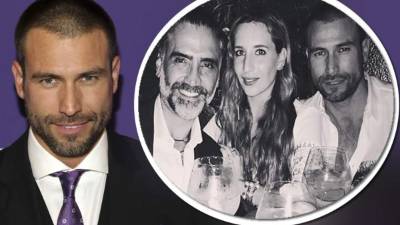 Rafael Amaya junto a Alejandro Fernández junto a su exnovia Ayari Anaya.