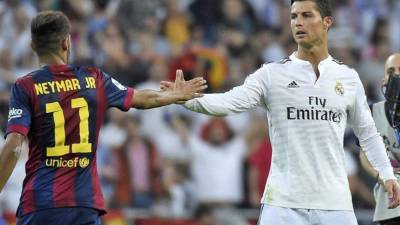 Neymar y Cristiano Ronaldo mantienen una buena relación según medios de España.