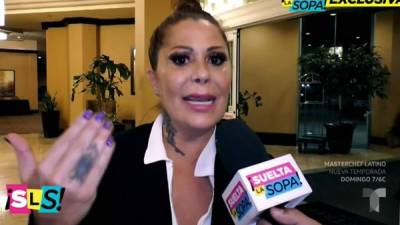 Alejandra Guzmán habló con 'Suelta la Sopa'. Captura video Telemundo