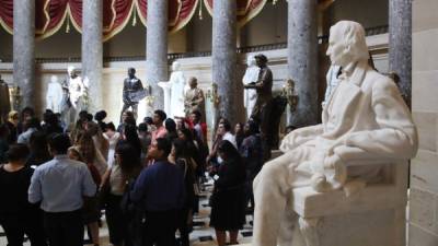Continúa la polémica por el retiro de estatuas de confederados. AFP/Archivo referencial