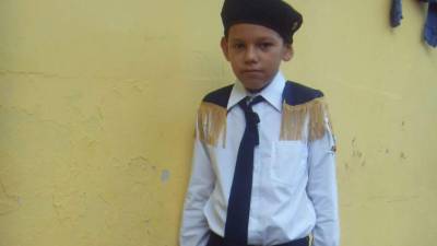 David Martínez, listo para un desfile patrio.