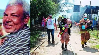 Pablo Salomé Alegría era sastre, él y uno de sus hijos murieron al quemarse su casa en El Progreso.