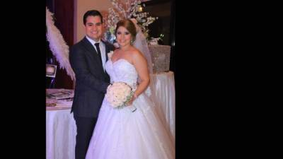 Chris Andrés Sabillón y Miriam Sánchez Luna.