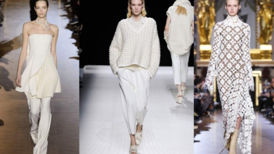 Stella McCartney, Sonia Rykiel entre otros, incluyeron el color blanco en sus colecciones para esta temporada.