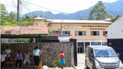 Imagen de archivo de la morgue en San Pedro Sula.