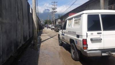 El suceso ocurrió en un callejón del barrio Guadalupe.