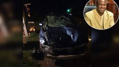 El accidente se produjo en horas de la noche de ayer martes.