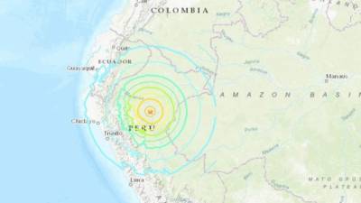 El epicentro ocurrió en la zona norte de Perú.