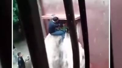 El hombre fue considerado un heroe por los pobladores de ese lugar.