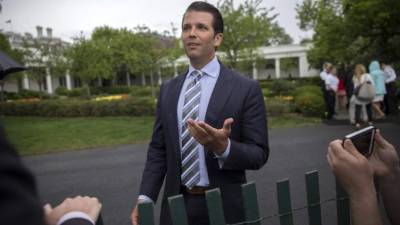 El hijo del presidente estadounidense, Donald Trump Jr. EFE/Archivo