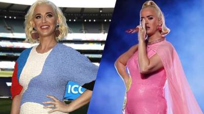 Katy Perry se liberó de las secretismos al anunciar que espera a su primer hijo la semana pasada. Este 08 de marzo presumió su embarazo a lo grande en la ceremonia de clausura de la Final de la Copa Mundial de Cricket Femenino en Melbourne, Australia.