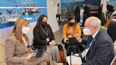 La delegación hondureña continúa en reuniones durante la Conferencia de las Naciones Unidas sobre el Cambio Climático.