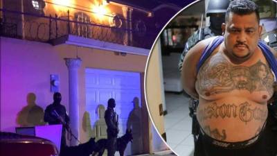 El Cholo Houston fue capturado en su residencia en Tegucigalpa.