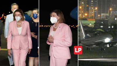 La presidenta de la Cámara de Representantes de Estados Unidos, Nancy Pelosi, aterrizó este martes en Taiwán, ignorando las amenazas chinas de represalias en caso de que la visita a la isla se llevase a cabo.