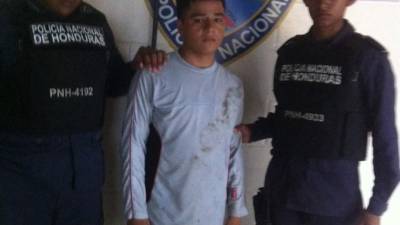 José Alberto Chávez, supuesto marero, fue capturado.