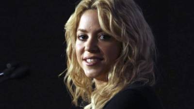 La cantante Shakira. Foto archivo.