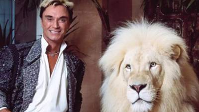 El actor y mago Roy Horn.