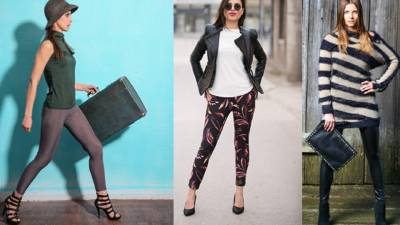 Lucen mejor en las chicas delgadas, pero si eres gordita opta siempre por telas más gruesas y el color negro.