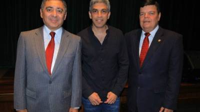 Omar Hurtado, Ricardo Jaar y Senén Villanueva.