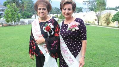 Mujer IWC 2016, Elena Assaf, junto a Lisette Nassar, Mujer IWC 2015.