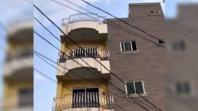 El edificio en donde ocurrió la tragedia.