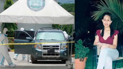<b>El carro de Belkys Molina fue trasladado a la DPI de San Pedro Sula donde fue inspeccionado, se encontró la tarjeta de identidad, ropa de ella y la revisión de la camioneta.</b>