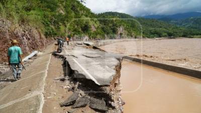 El departamento de Santa Bárbara es uno de los más afectados en cuanto a su red vial.