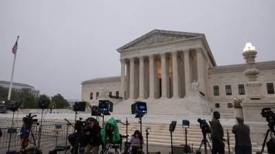 Vista del edificio de la Corte Suprema de Estados Unidos en Washington.