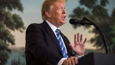 El presidente estadounidense, Donald Trump. EFE/Archivo