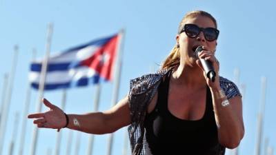 La cantante puertorriqueña Olga Tañón. EFE/Archivo