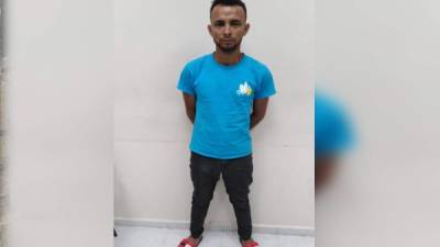 Yimy Orlando Flores Morales fue arrestado en Cofradía, Cortés.