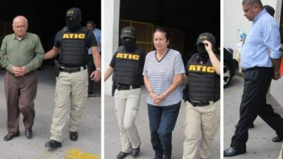 Los tres detenidos fueron capturados en diferentes sectores de Tegucigalpa.
