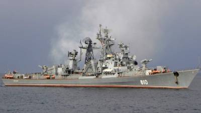 El patrullero ruso Smetlivy.