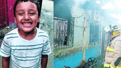 Cinco apartamentos fueron destruidos: el niño Denser Rosales Aguilar murió en la conflagración.