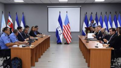 Altos funcionarios de Honduras y Estados Unidos se reunieron esta semana en Tegucigalpa.