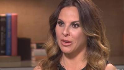 La actriz Kate del Castillo con CNN en Español.