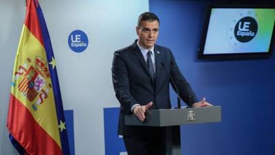 Pedro Sánchez, jefe de Estado.
