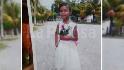 El domingo hallaron muerta a la niña Odalis Cruz.
