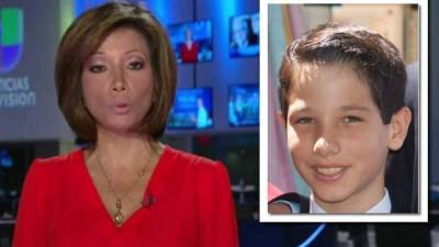 El pequeño Oliver era el hijo de la periodista de Univision Noticias Vilma Tarazona y de su esposo Simon Strong.