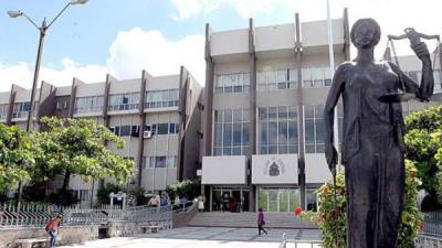 Instalaciones del Poder Juducial en Tegucigalpa.