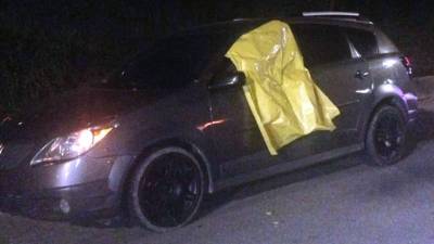 El conductor del taxi vip fue asesinado por los criminales en el bulevar del norte, en el municipio de Choloma.