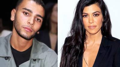 Younes Bendjima y Kourtney Kardashian (d) llevan saliendo más de un año.// Fotos redes.