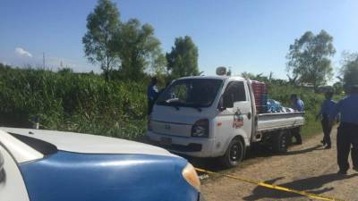 El cuerpo del conductor quedó en el interior del vehículo.