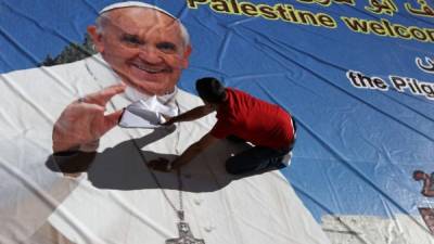 Los palestinos están ultimando los detalles de la visita del Papa a Tierra Santa.