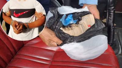 El detenido tendrá que justificar la procedencia de los quetzales.