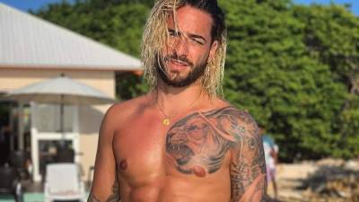 El cantante colombiano Maluma.