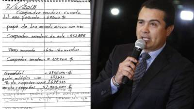 Narcolibreta presentada como evidencia en la Corte. Foto tomada de Univision