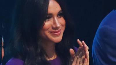 Meghan Markle en la inauguración de la Cumbre One Young World en Londres este 22 de octubre.