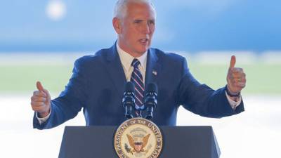 El vicepresidente de Estados Unidos, Mike Pence. EFE/Archivo