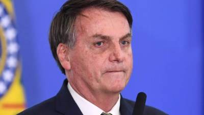 El presidente de Brasil, Jair Bolsonaro. Foto: AFP